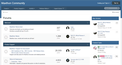 Desktop Screenshot of forum.maxthon.com