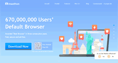 Desktop Screenshot of fr.maxthon.com