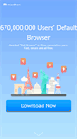 Mobile Screenshot of fr.maxthon.com