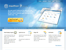 Tablet Screenshot of go.maxthon.com
